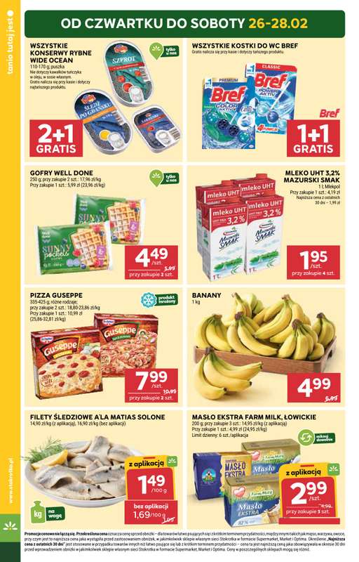 Stokrotka - gazetka promocyjna Gazetka Supermarket od czwartku 26.02 do środy 04.03 - strona 2