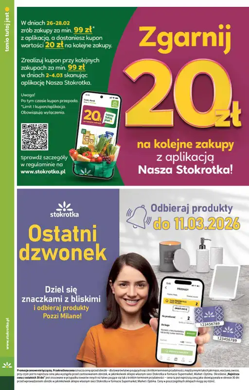 Stokrotka - gazetka promocyjna Gazetka Market od czwartku 26.02 do środy 04.03 - strona 24
