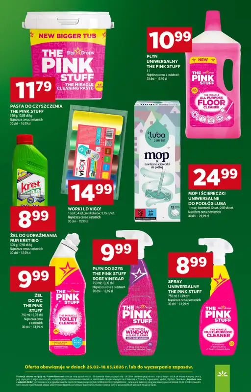 Stokrotka - gazetka promocyjna Gazetka Market od czwartku 26.02 do środy 04.03 - strona 21