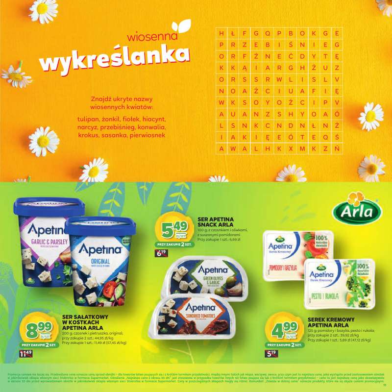 Stokrotka - gazetka promocyjna Katalog Wiosenne inspiracje  do środy 11.03 - strona 11