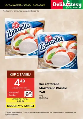 Delikatesy Centrum - gazetka promocyjna Produkty na kanapkę - SPRAWDŻ PROMOCJE! od czwartku 26.02 do środy 04.03 - strona 5