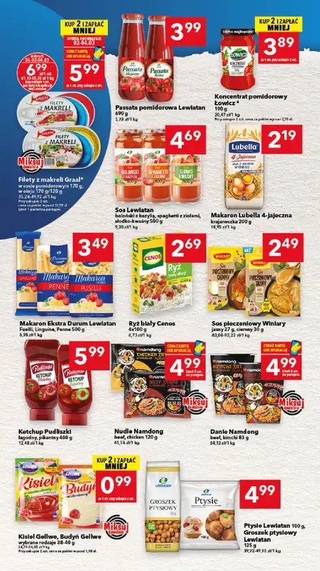 LEWIATAN - gazetka promocyjna Mamy TO w Lewiatanie – Kujawy od czwartku 26.02 do środy 04.03 - strona 4