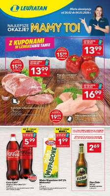 LEWIATAN - gazetka promocyjna Mamy TO w Lewiatanie – Kujawy od czwartku 26.02 do środy 04.03