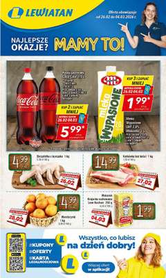 LEWIATAN - gazetka promocyjna Mamy TO w Lewiatanie – woj. małopolskie od czwartku 26.02 do środy 04.03