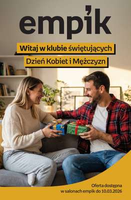 Empik - gazetka promocyjna Katalog: Dzień kobiet i Mężczyzn od czwartku 26.02 do wtorku 10.03