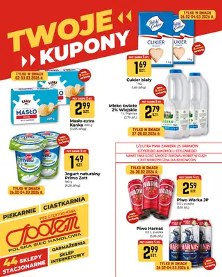 Społem Częstochowa - gazetka promocyjna Plakaty promocyjne od czwartku 26.02 do środy 04.03 - strona 2