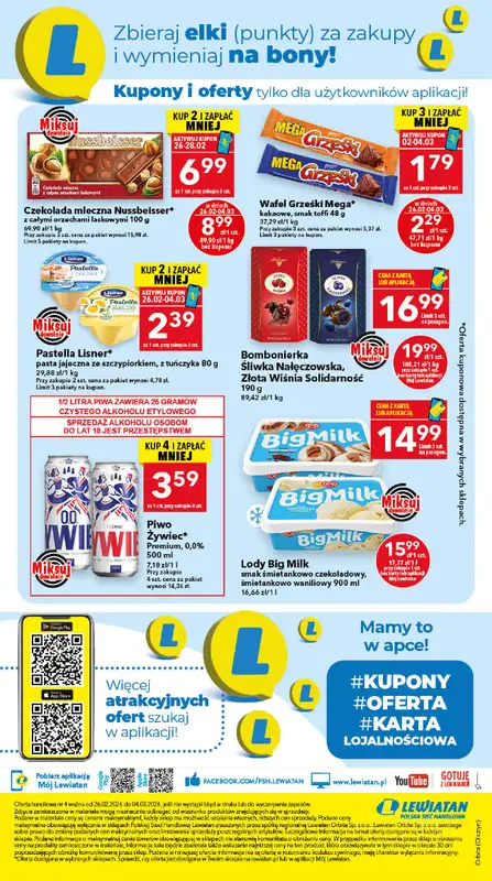 LEWIATAN - gazetka promocyjna Mamy TO w Lewiatanie – Olsztyn od czwartku 26.02 do środy 04.03 - strona 8