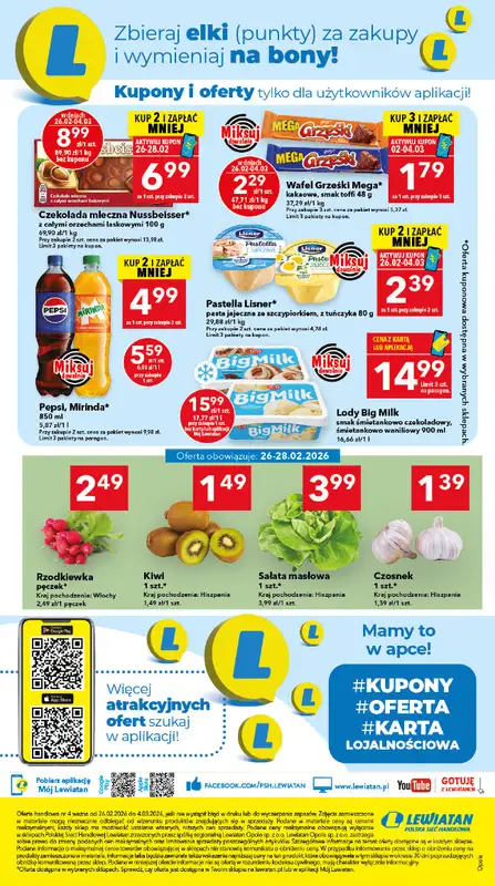 LEWIATAN - gazetka promocyjna Mamy TO w Lewiatanie – woj. opolskie od czwartku 26.02 do środy 04.03 - strona 8