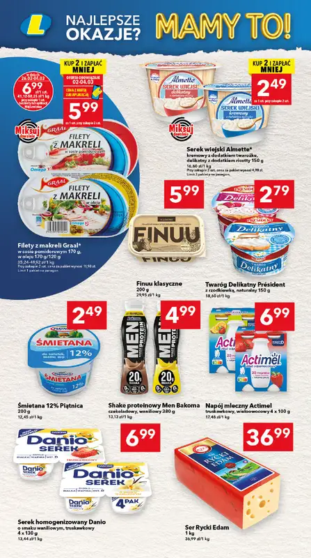 LEWIATAN - gazetka promocyjna Mamy TO w Lewiatanie – woj. opolskie od czwartku 26.02 do środy 04.03 - strona 4
