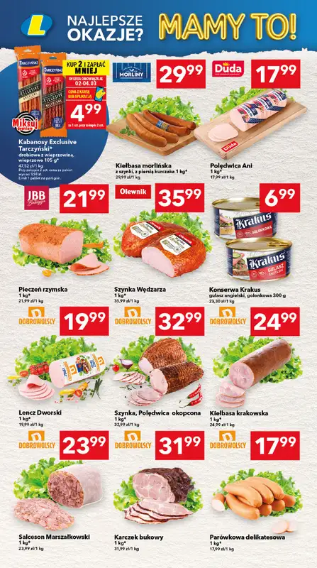 LEWIATAN - gazetka promocyjna Mamy TO w Lewiatanie – woj. opolskie od czwartku 26.02 do środy 04.03 - strona 2