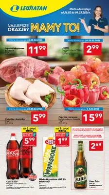 LEWIATAN - gazetka promocyjna Mamy TO w Lewiatanie – woj. opolskie od czwartku 26.02 do środy 04.03
