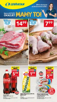 LEWIATAN - gazetka promocyjna Mamy TO w Lewiatanie – woj. podlaskie od czwartku 26.02 do środy 04.03
