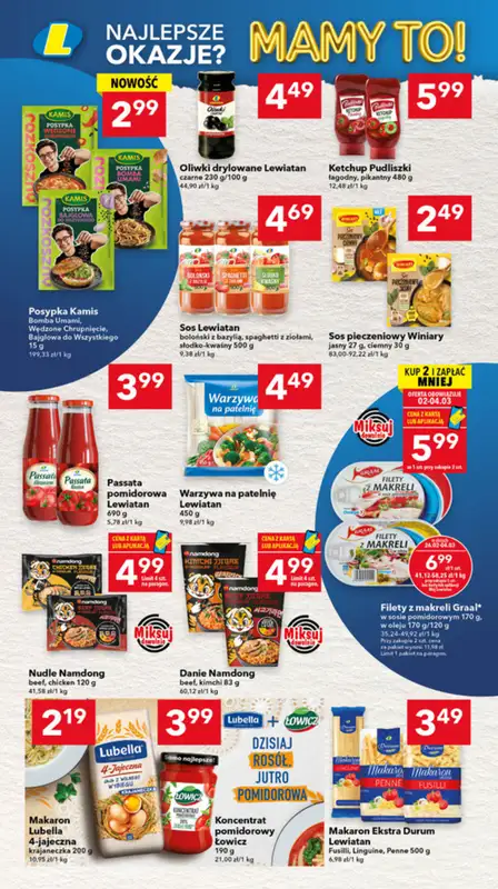 LEWIATAN - gazetka promocyjna Mamy TO w Lewiatanie – woj. wielkopolskie od czwartku 26.02 do środy 04.03 - strona 4