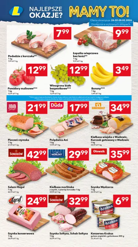 LEWIATAN - gazetka promocyjna Mamy TO w Lewiatanie – woj. wielkopolskie od czwartku 26.02 do środy 04.03 - strona 2