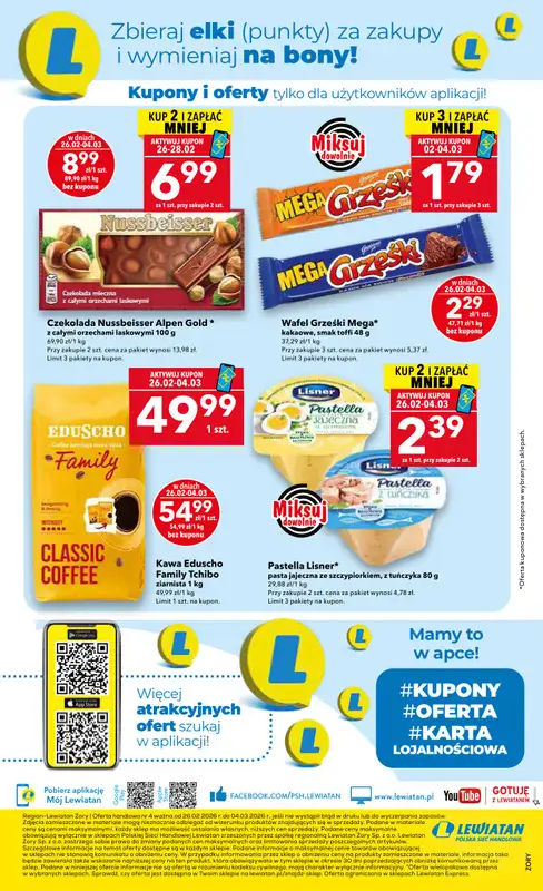 LEWIATAN - gazetka promocyjna Mamy TO w Lewiatanie – Żory od czwartku 26.02 do środy 04.03 - strona 12
