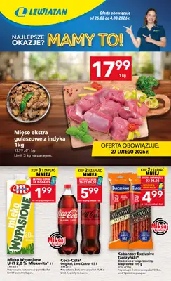 LEWIATAN - gazetka promocyjna Mamy TO w Lewiatanie – Żory od czwartku 26.02 do środy 04.03