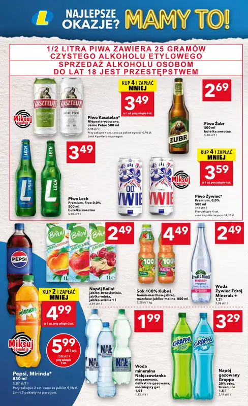 LEWIATAN - gazetka promocyjna Mamy TO w Lewiatanie – Żory od czwartku 26.02 do środy 04.03 - strona 10