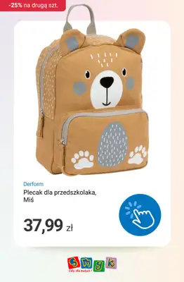 Smyk - gazetka promocyjna Plecaczki, bidony i lunchboxy -25% na drugi produkt od środy 25.02 do środy 04.03 - strona 15