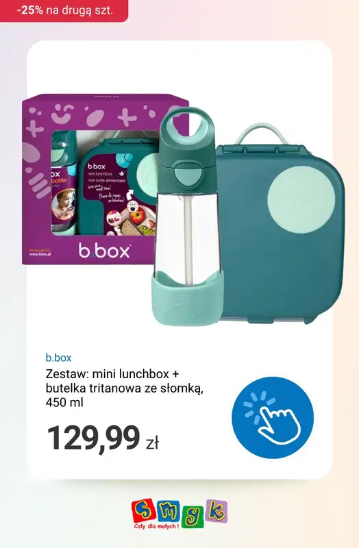 Smyk - gazetka promocyjna Plecaczki, bidony i lunchboxy -25% na drugi produkt od środy 25.02 do środy 04.03 - strona 4