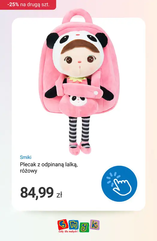 Smyk - gazetka promocyjna Plecaczki, bidony i lunchboxy -25% na drugi produkt od środy 25.02 do środy 04.03 - strona 14