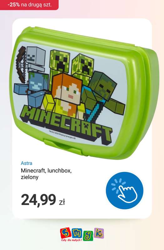 Smyk - gazetka promocyjna Plecaczki, bidony i lunchboxy -25% na drugi produkt od środy 25.02 do środy 04.03 - strona 10