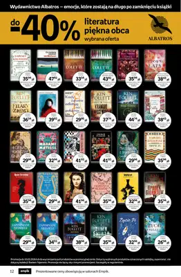 Empik - gazetka promocyjna Tom kultury: książki od środy 25.02 do wtorku 10.03 - strona 12