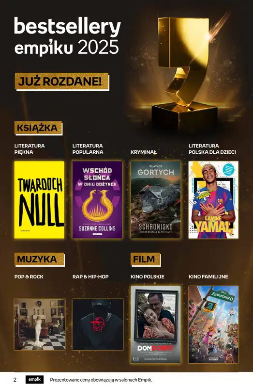Empik - gazetka promocyjna Tom kultury: książki od środy 25.02 do wtorku 10.03 - strona 2