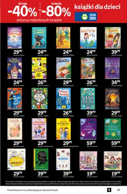 Empik - gazetka promocyjna Tom kultury: książki od środy 25.02 do wtorku 10.03 - strona 49