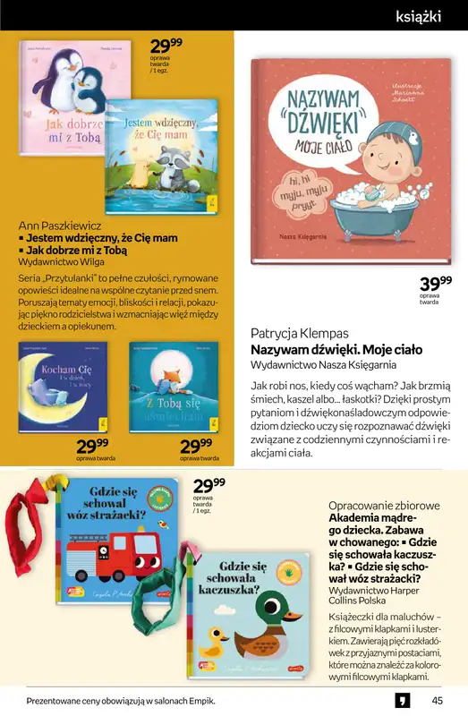 Empik - gazetka promocyjna Tom kultury: książki od środy 25.02 do wtorku 10.03 - strona 45