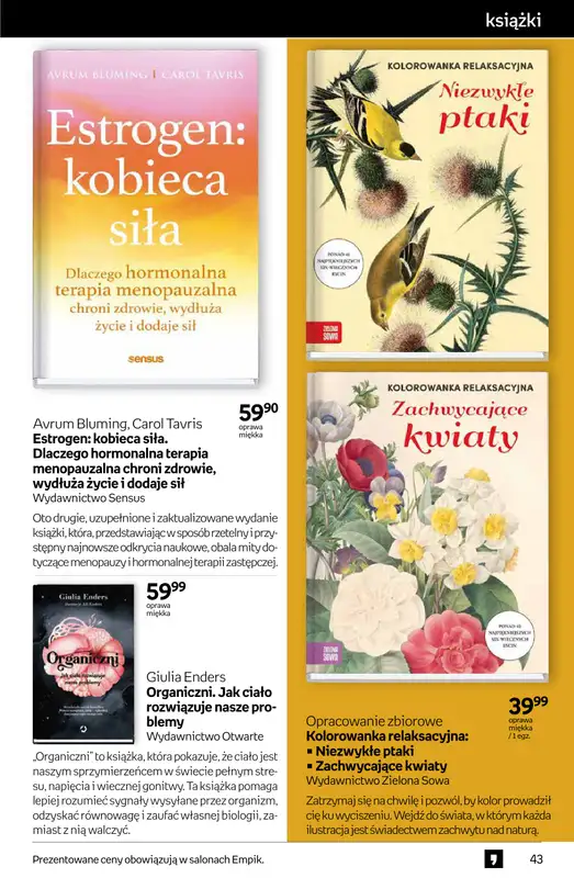 Empik - gazetka promocyjna Tom kultury: książki od środy 25.02 do wtorku 10.03 - strona 43