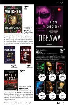 Empik - gazetka promocyjna Tom kultury: książki od środy 25.02 do wtorku 10.03 - strona 23