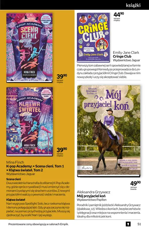 Empik - gazetka promocyjna Tom kultury: książki od środy 25.02 do wtorku 10.03 - strona 51