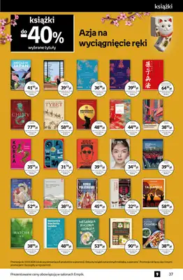 Empik - gazetka promocyjna Tom kultury: książki od środy 25.02 do wtorku 10.03 - strona 37