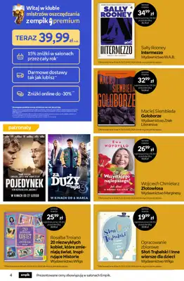 Empik - gazetka promocyjna Tom kultury: książki od środy 25.02 do wtorku 10.03 - strona 4