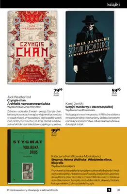 Empik - gazetka promocyjna Tom kultury: książki od środy 25.02 do wtorku 10.03 - strona 35
