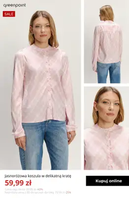 Greenpoint - gazetka promocyjna -50% na WYPRZEDAŻ i -25% na NOWĄ KOLEKCJĘ od środy 25.02  - strona 15