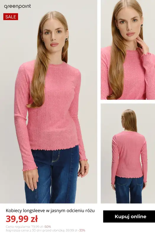 Greenpoint - gazetka promocyjna -50% na WYPRZEDAŻ i -25% na NOWĄ KOLEKCJĘ od środy 25.02  - strona 17