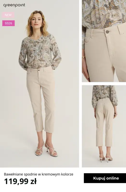 Greenpoint - gazetka promocyjna -50% na WYPRZEDAŻ i -25% na NOWĄ KOLEKCJĘ od środy 25.02  - strona 8