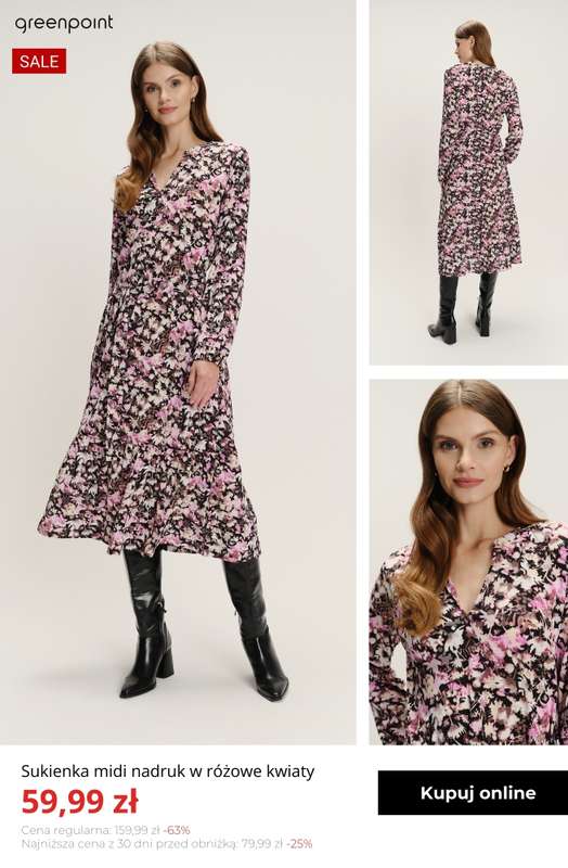 Greenpoint - gazetka promocyjna -50% na WYPRZEDAŻ i -25% na NOWĄ KOLEKCJĘ od środy 25.02  - strona 18