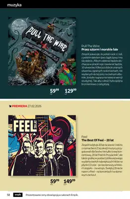 Empik - gazetka promocyjna Tom kultury: muzyka od środy 25.02 do wtorku 10.03 - strona 8