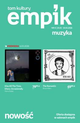 Empik - gazetka promocyjna Tom kultury: muzyka od środy 25.02 do wtorku 10.03