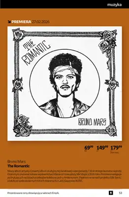 Empik - gazetka promocyjna Tom kultury: muzyka od środy 25.02 do wtorku 10.03 - strona 3