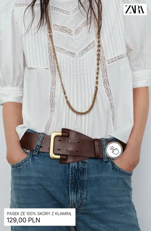 Zara - gazetka promocyjna Akcesoria damskie od środy 25.02  - strona 4
