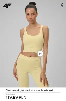 4F - gazetka promocyjna Nowa kolekcja do jogi dla niej od środy 25.02  - strona 2