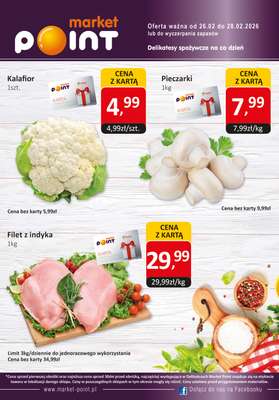 Market Point - gazetka promocyjna Ulotka weekendowa od czwartku 26.02 do soboty 28.02