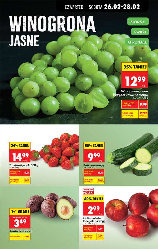 Biedronka - gazetka promocyjna Od czwartku od czwartku 26.02 do środy 04.03 - strona 19