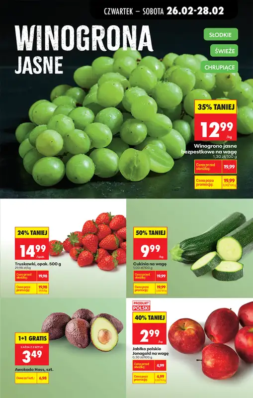 Biedronka - gazetka promocyjna Od czwartku od czwartku 26.02 do środy 04.03 - strona 19