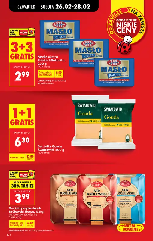 Biedronka - gazetka promocyjna Od czwartku od czwartku 26.02 do środy 04.03 - strona 8