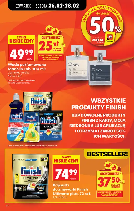 Biedronka - gazetka promocyjna Od czwartku   - strona 2