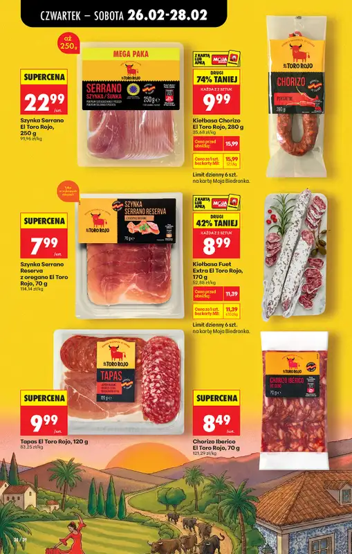 Biedronka - gazetka promocyjna Od czwartku, Z ladą tradycyjną od czwartku 26.02 do środy 04.03 - strona 46